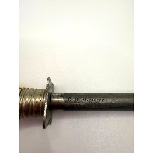 Vintage 1950's C.D. SCHAAFF - Knife Sharpener Steel - Picture 3 of 9